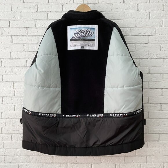 CHOKO Authentics Storm Shaker Men’s RAM Logo Black Gray Winter Jacket Coat - Picture 9 of 13